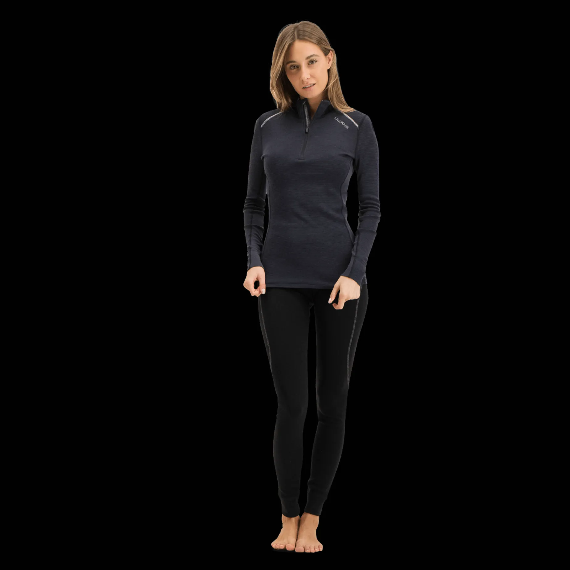 Rav 100% Turtle Neck Half Zip, Ulltroja Dam