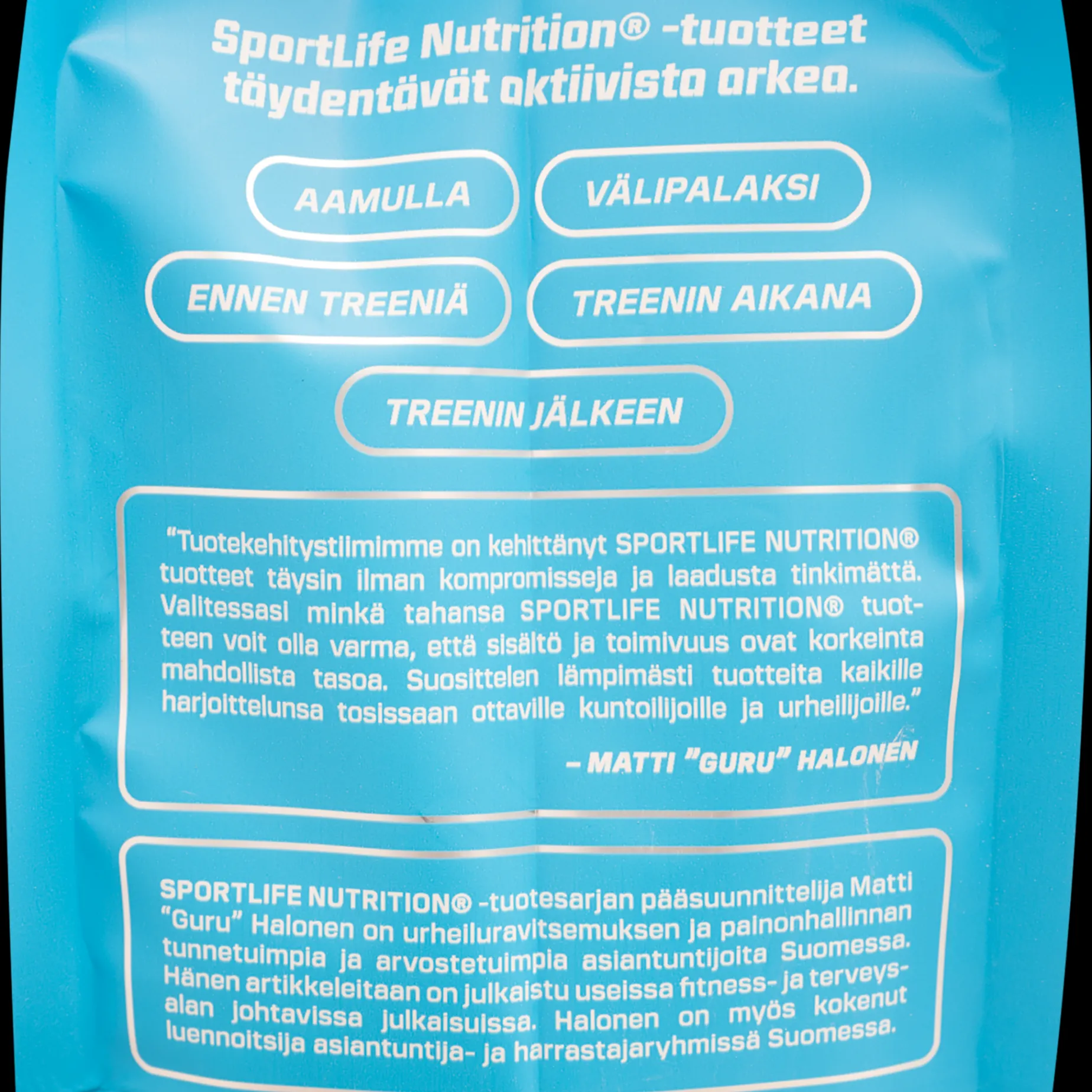 Recovery+, Aterhamtningsdryck