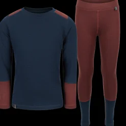 Roros 2 Layer Wool Set, Ylleuppsattning For Barn