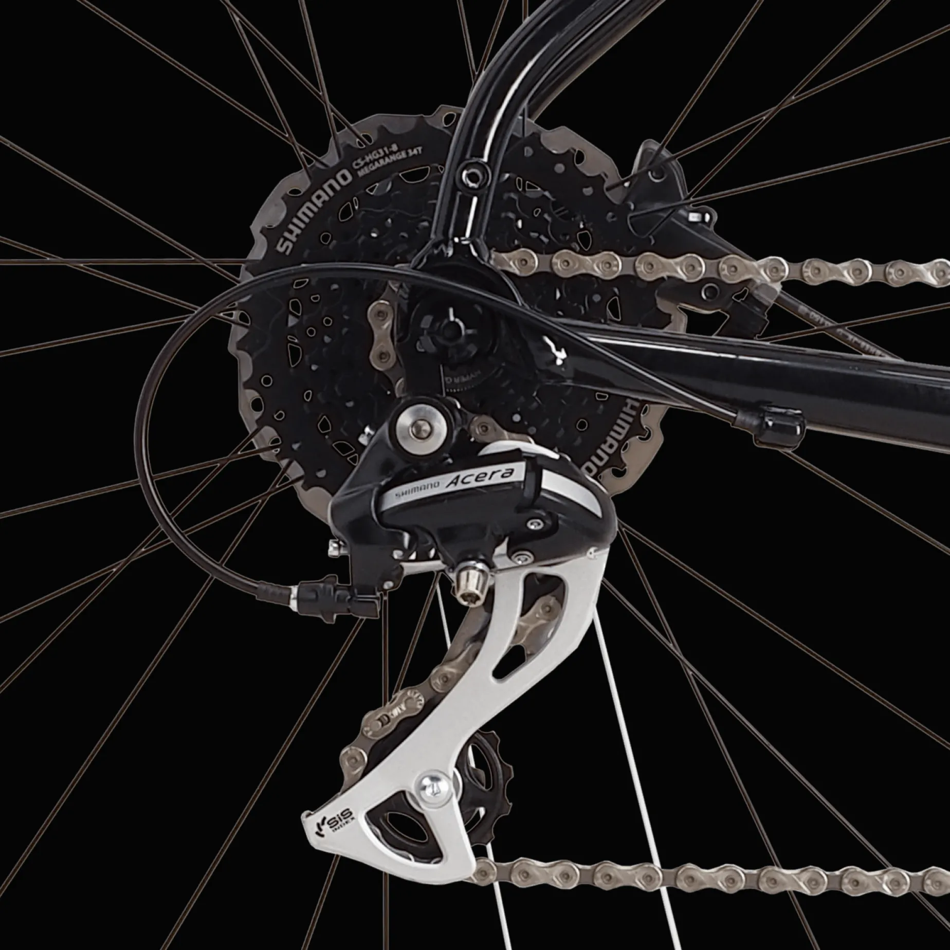 Sc Comp Ff Acera 2X8 Mns 23, Hybridcykel Herr