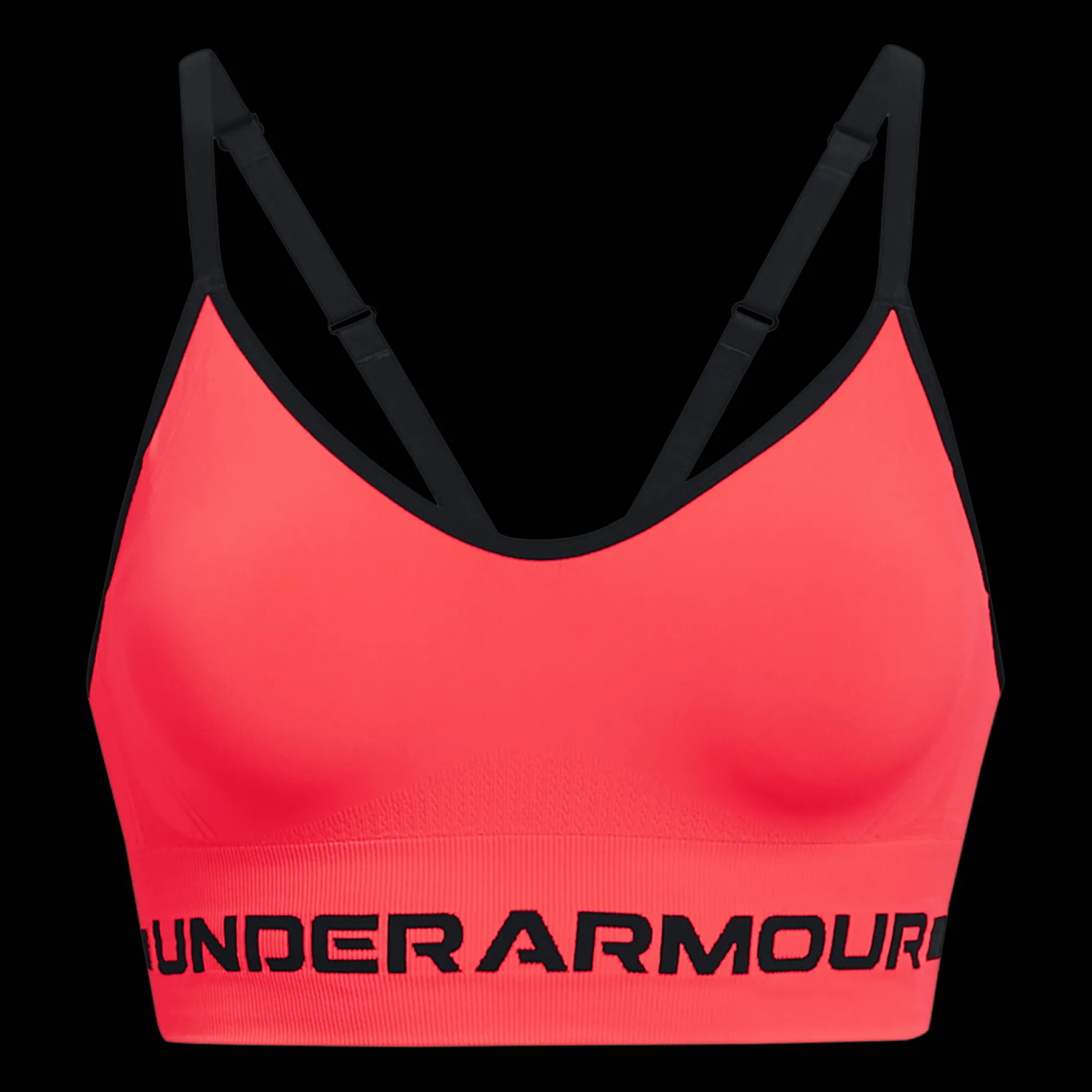 Seamless Low Long Bra, Sport-Bh, Dam