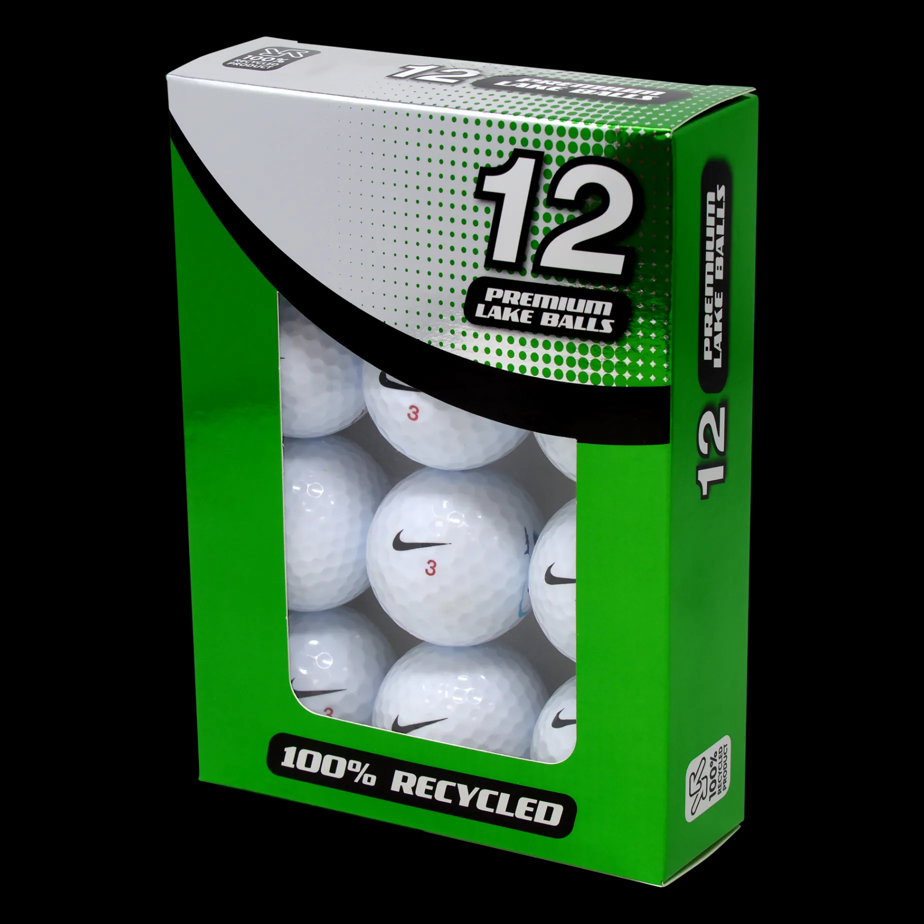 Second Chance Value 12 Golf Balls Pack, Golfbollar