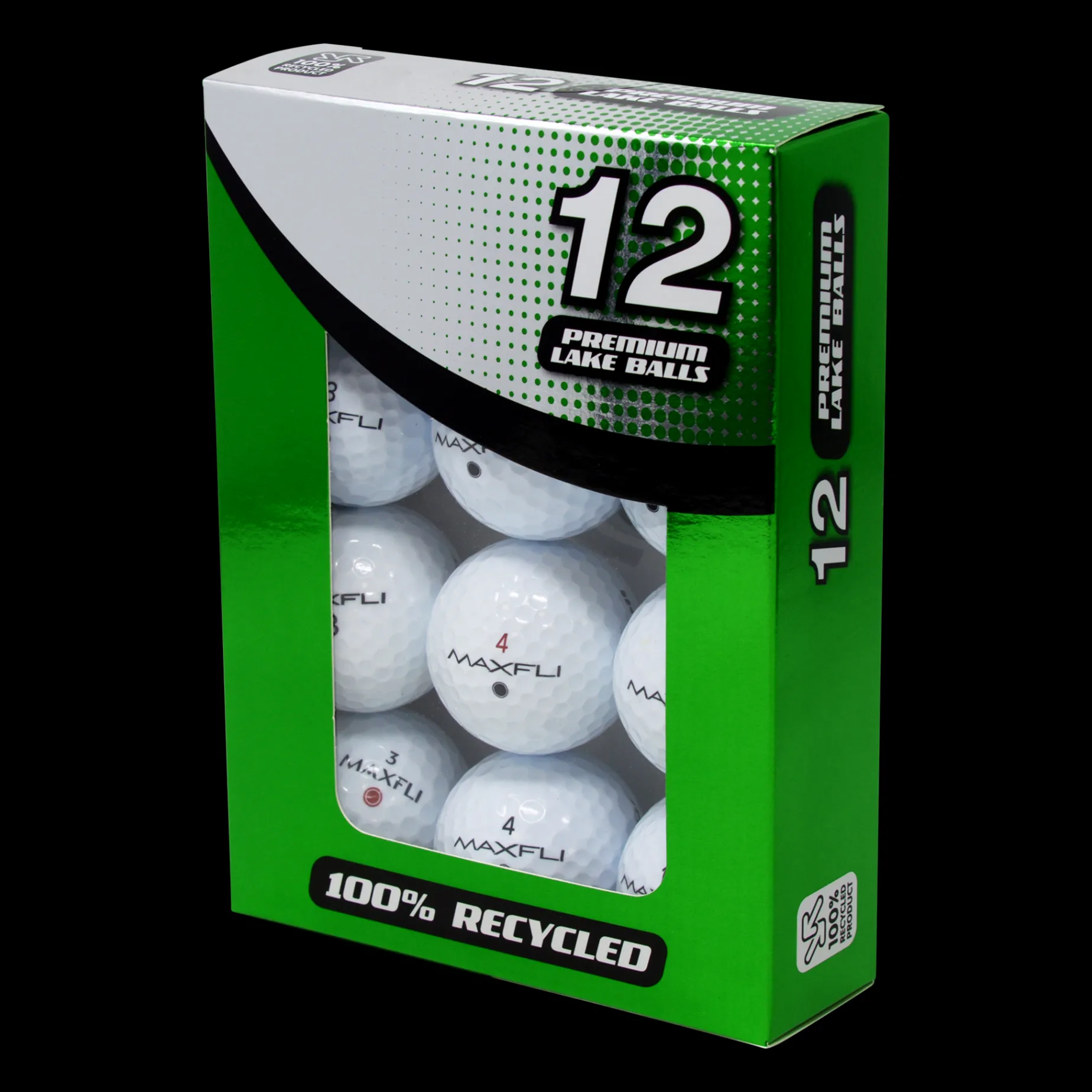 Second Chance Value 12 Golf Balls Pack, Golfbollar