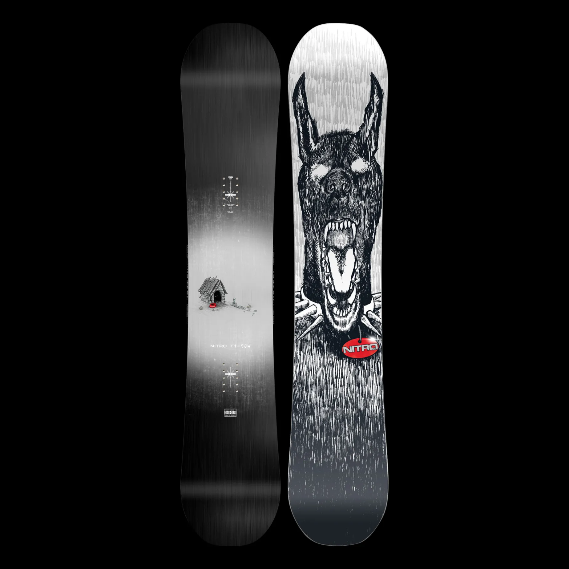 Snowboard T1 Wide 22/23, Snowboard Herr