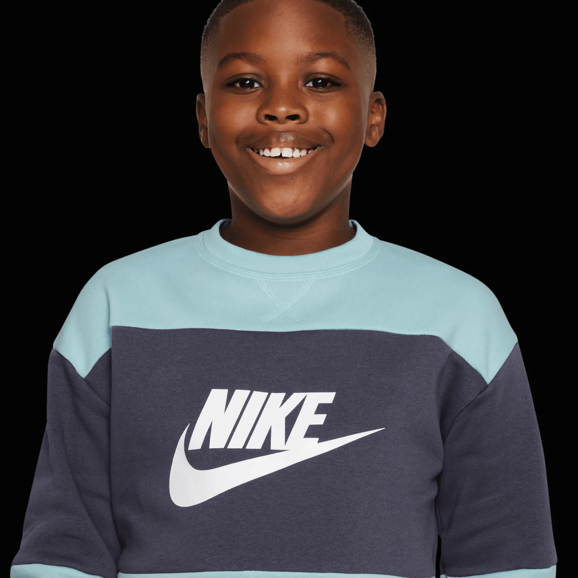Sportswear French Terry Tracksuit, Tracksuit Med Shorts Junior