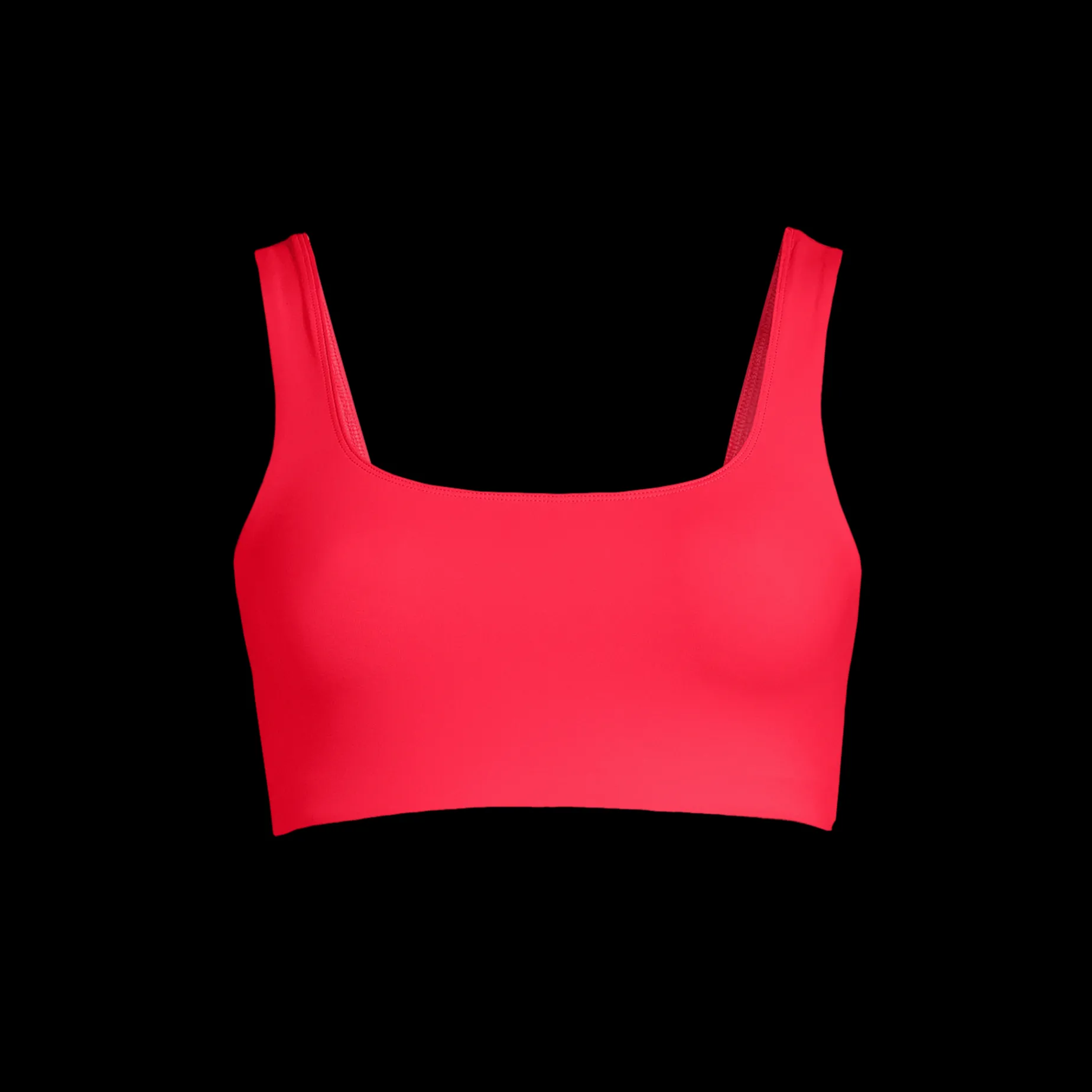 Square Neck Bikini Top, Bikinitopp, Dam