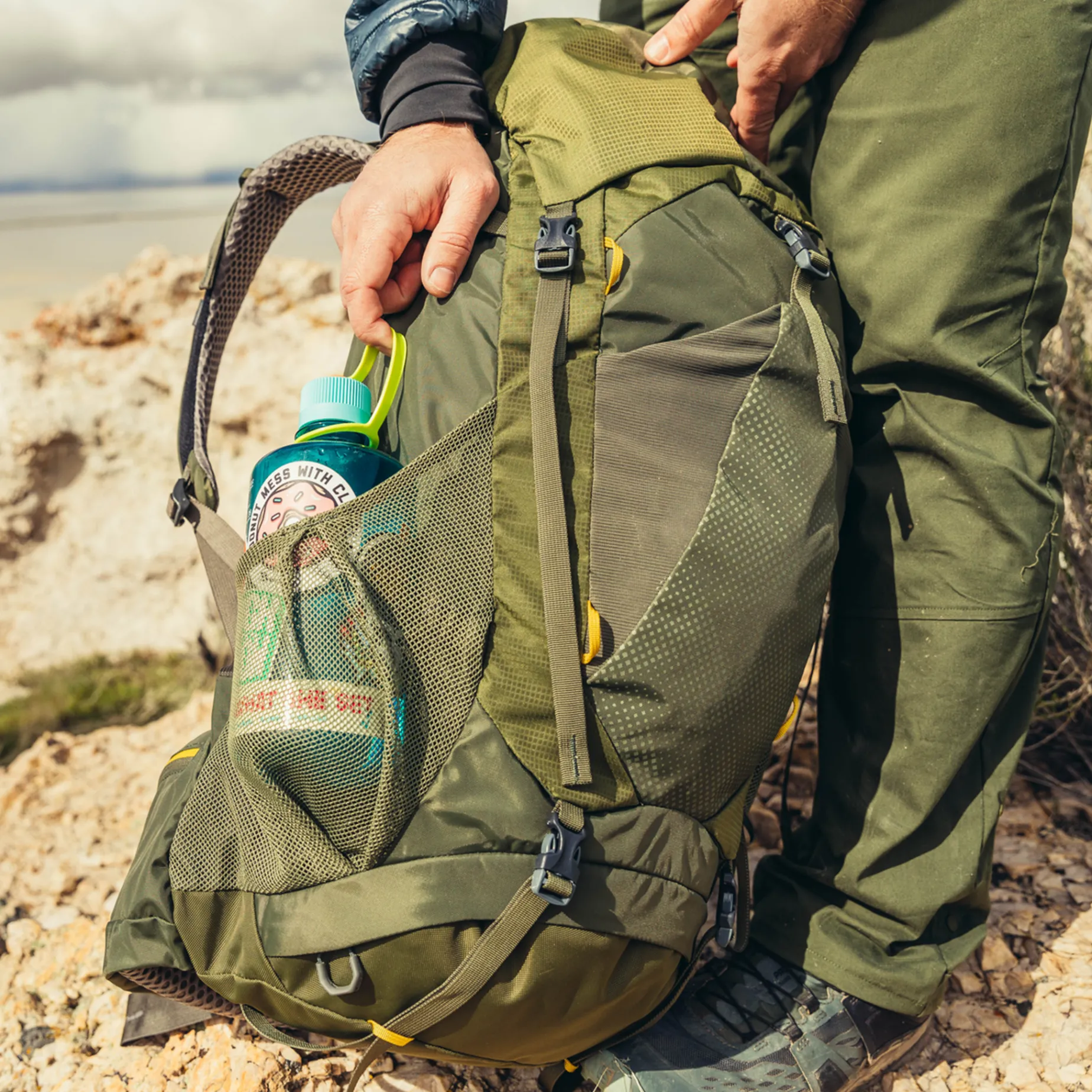 Stout 70 Plus, Ryggsack I Plusstorklek