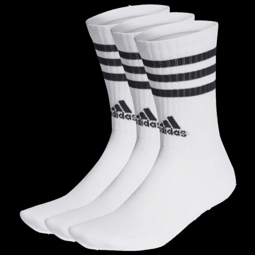 3-Stripes Cushioned Crew Socks 3 Pairs, Tennisstrumpor, Unisex