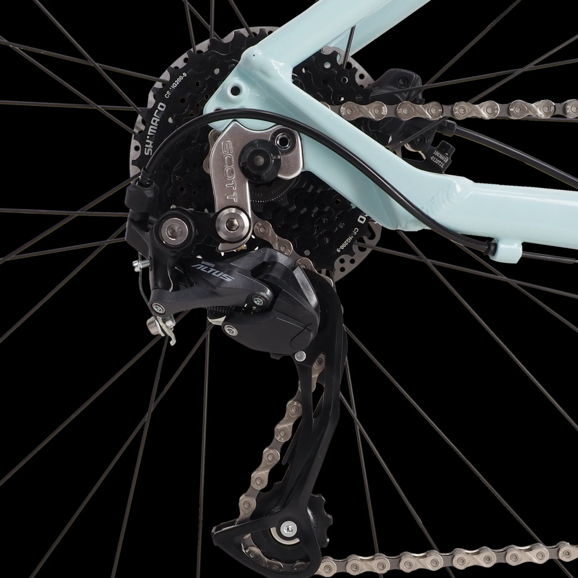 Sub Cross Park 22, Hybridcykel, Dam