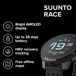 Suunto Race, Multisportklocka, Smartklocka, Unisex