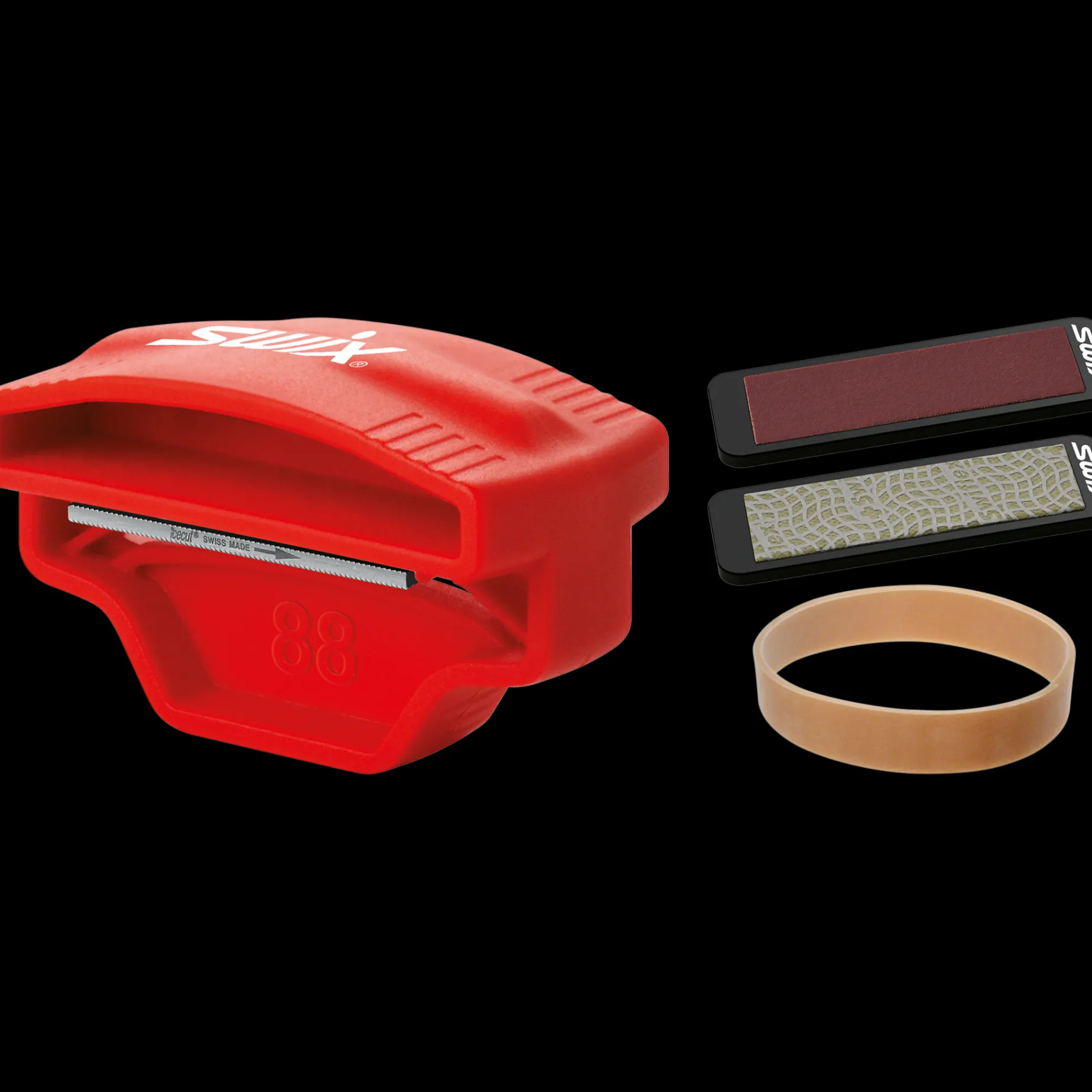 Swix Ta3010N Compact Edger Kit 23/24, Set Med Stalkantsfil Och Bryne