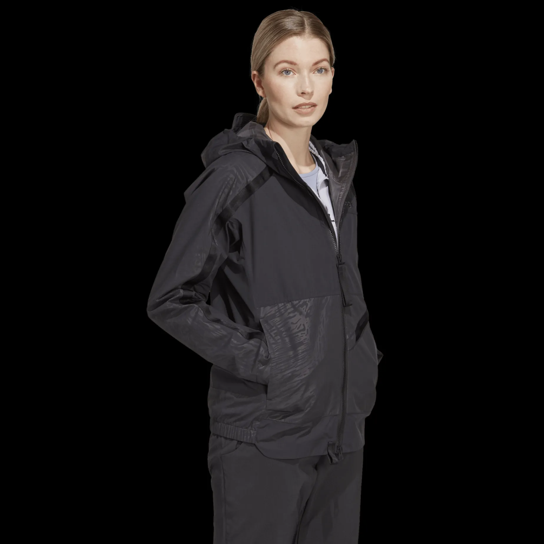 Terrex Utilitas Rain.Rdy 2,5 Layer Jacket, Regnjacka, Dam