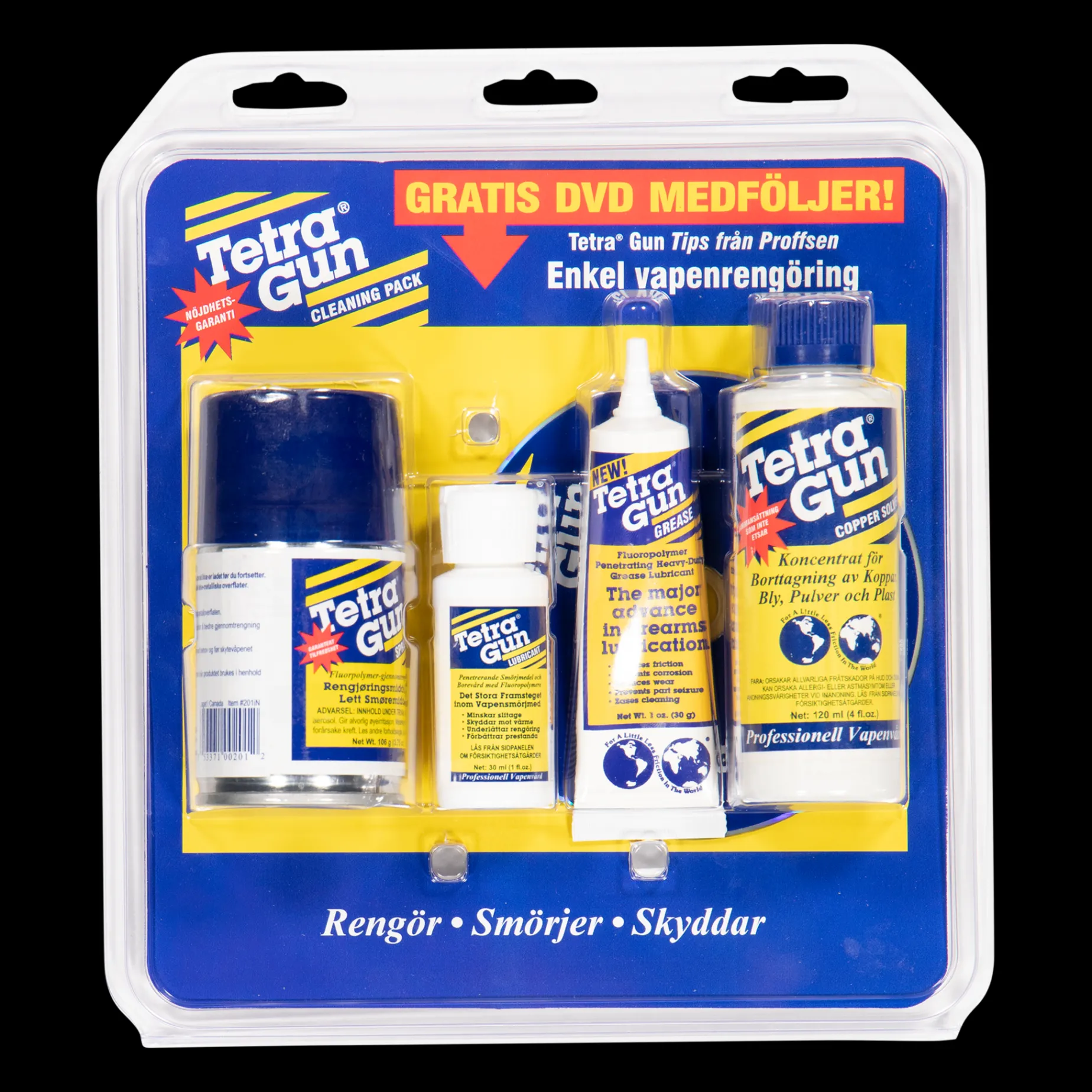 Tetragun Cleaning Pack 4 In 1 (Sve)
