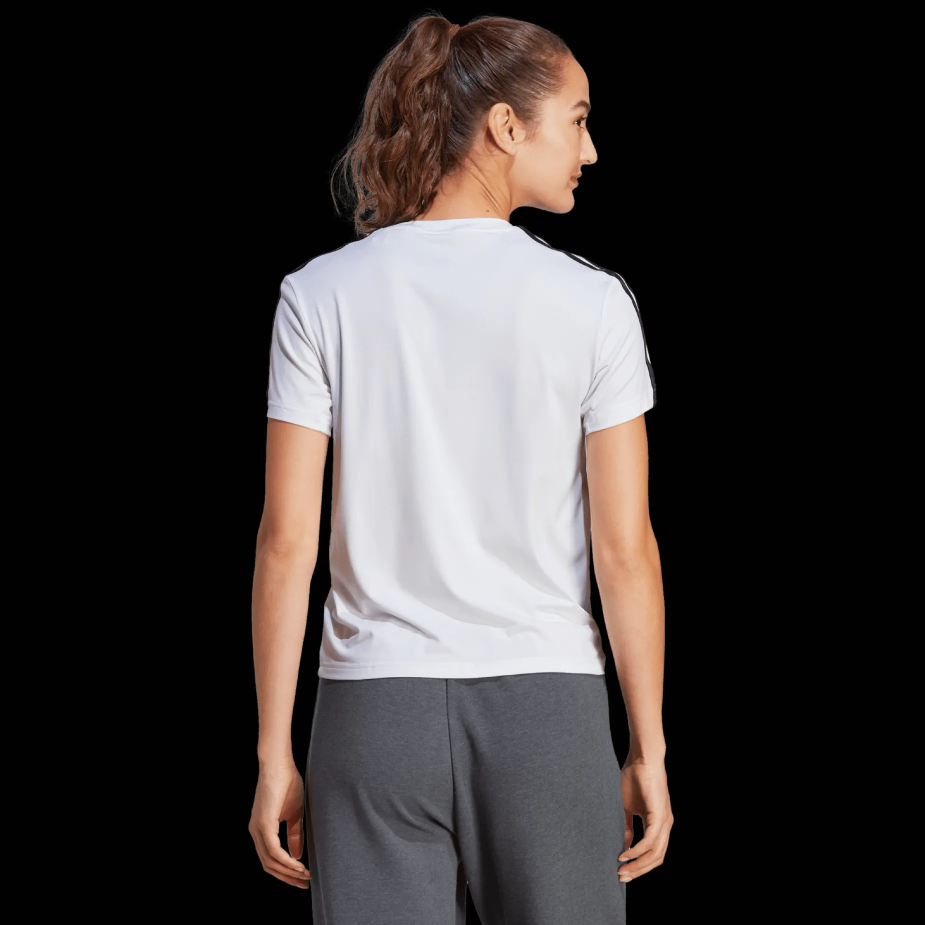 Train Essentials 3-Stripes T-Shirt, T-Shirt, Dam