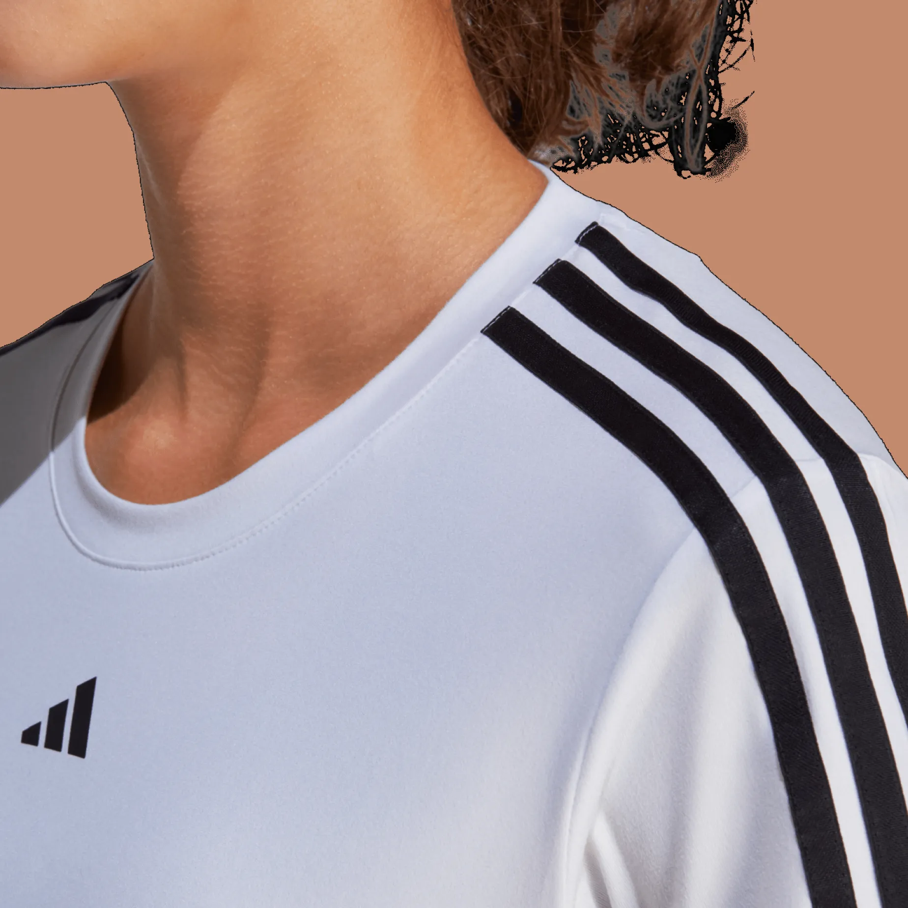 Train Essentials 3-Stripes T-Shirt, T-Shirt, Dam