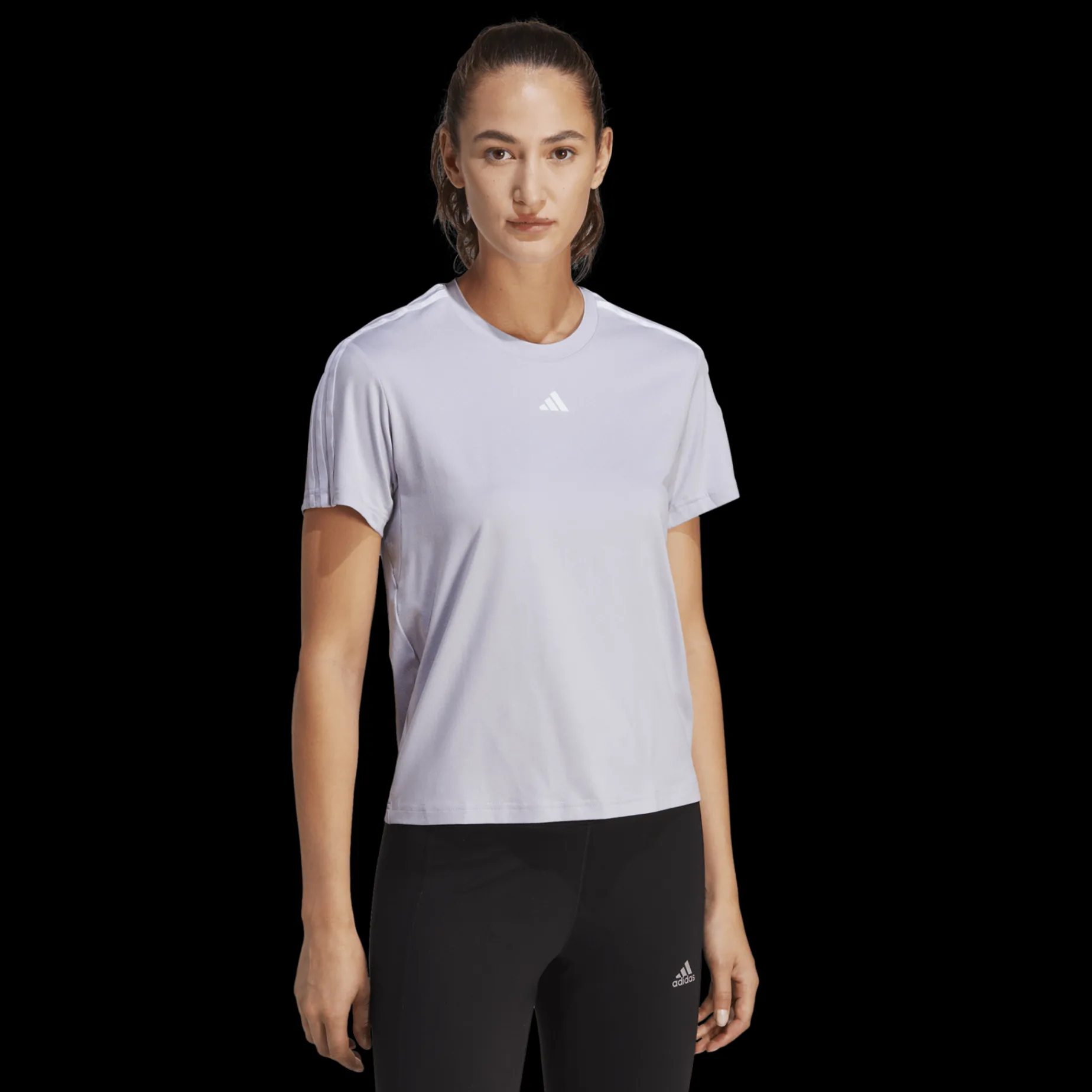 Train Essentials 3-Stripes T-Shirt, T-Shirt Dam