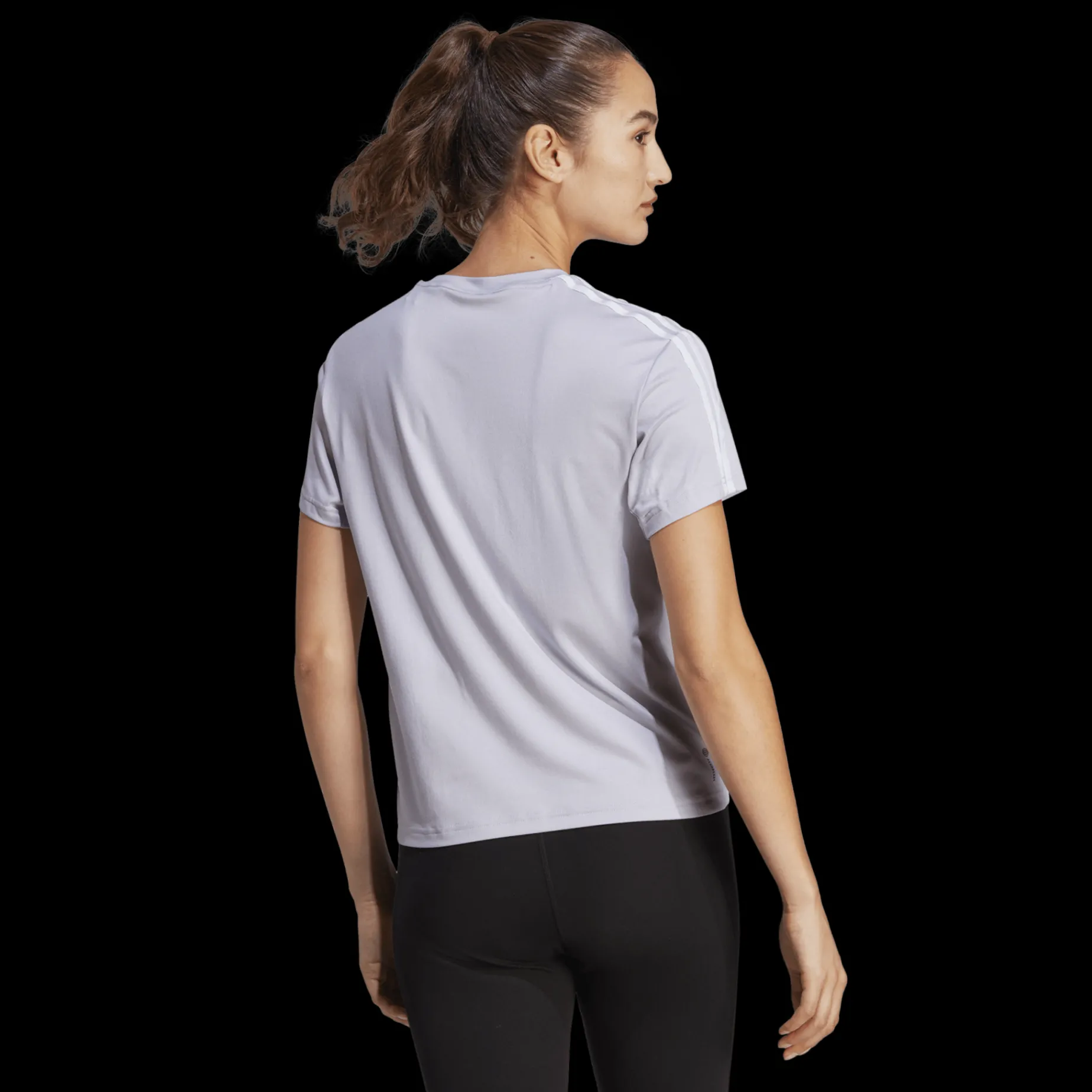 Train Essentials 3-Stripes T-Shirt, T-Shirt Dam