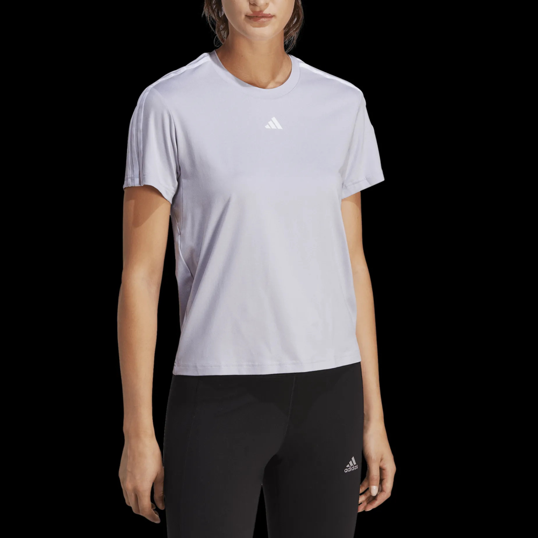 Train Essentials 3-Stripes T-Shirt, T-Shirt Dam