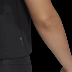 Train Essentials Train Cotton 3-Stripes Crop T-Shirt, T-Shirt, Dam