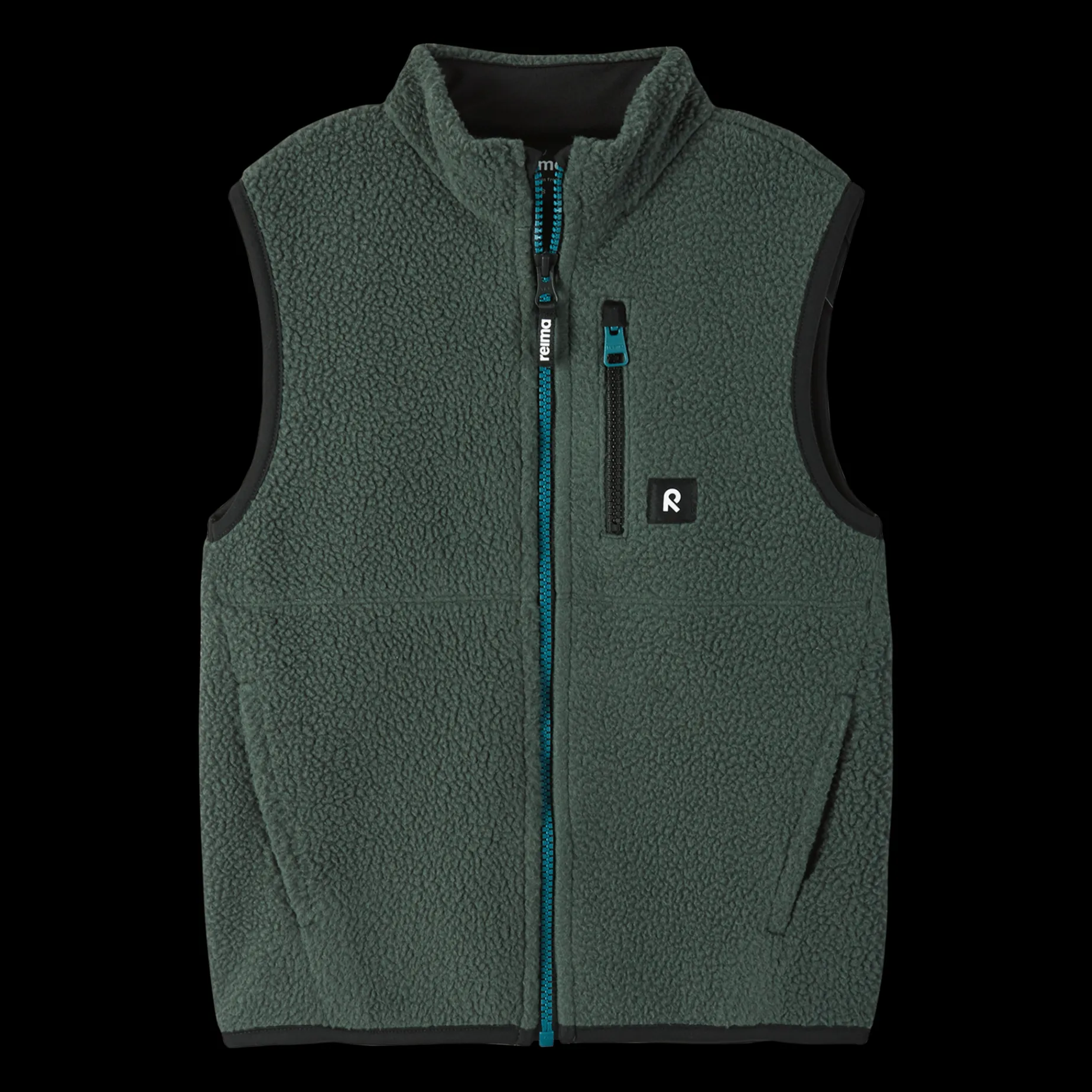 Turkis Vest, Fleecevast Barn