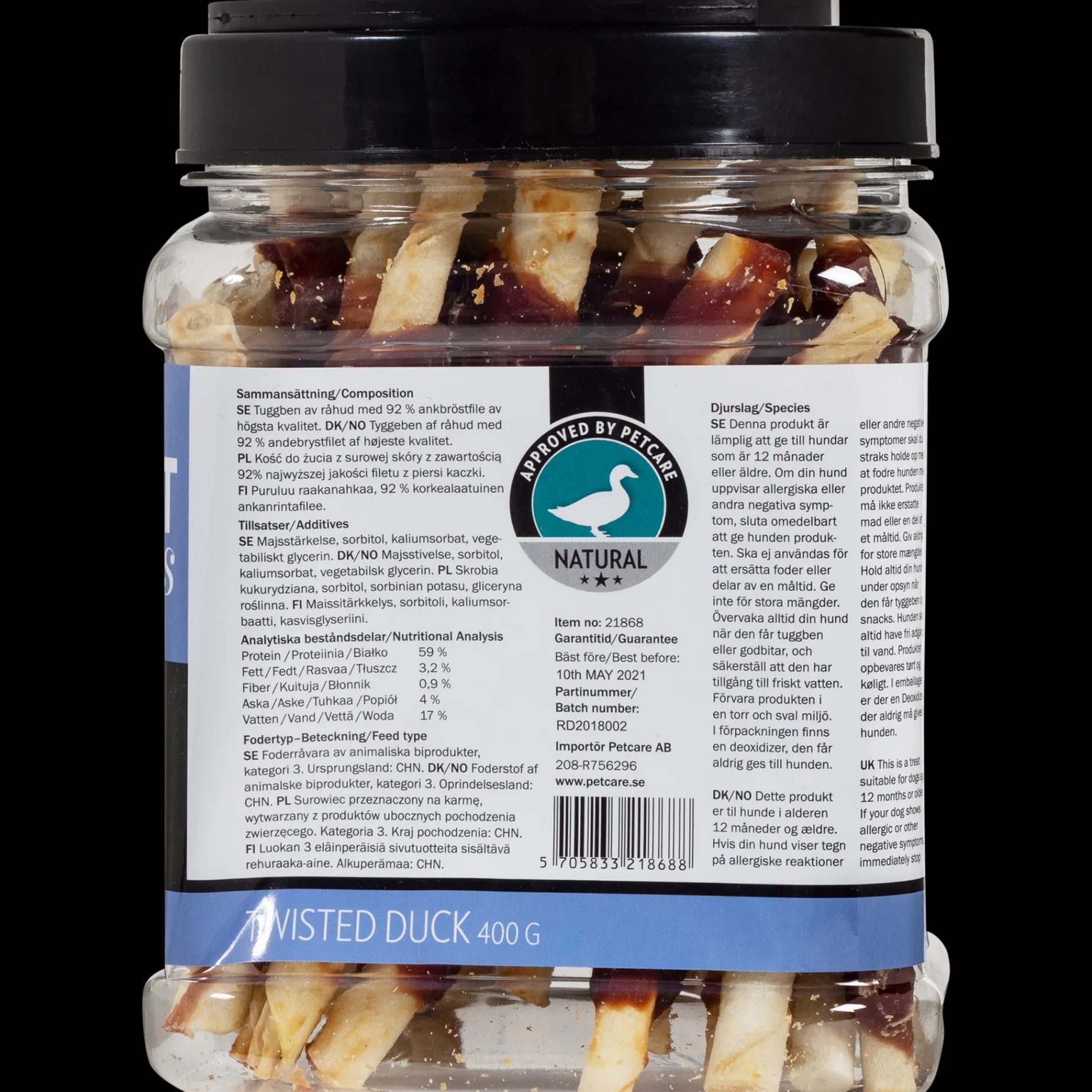 Twisted Duck, Tuggben Anka