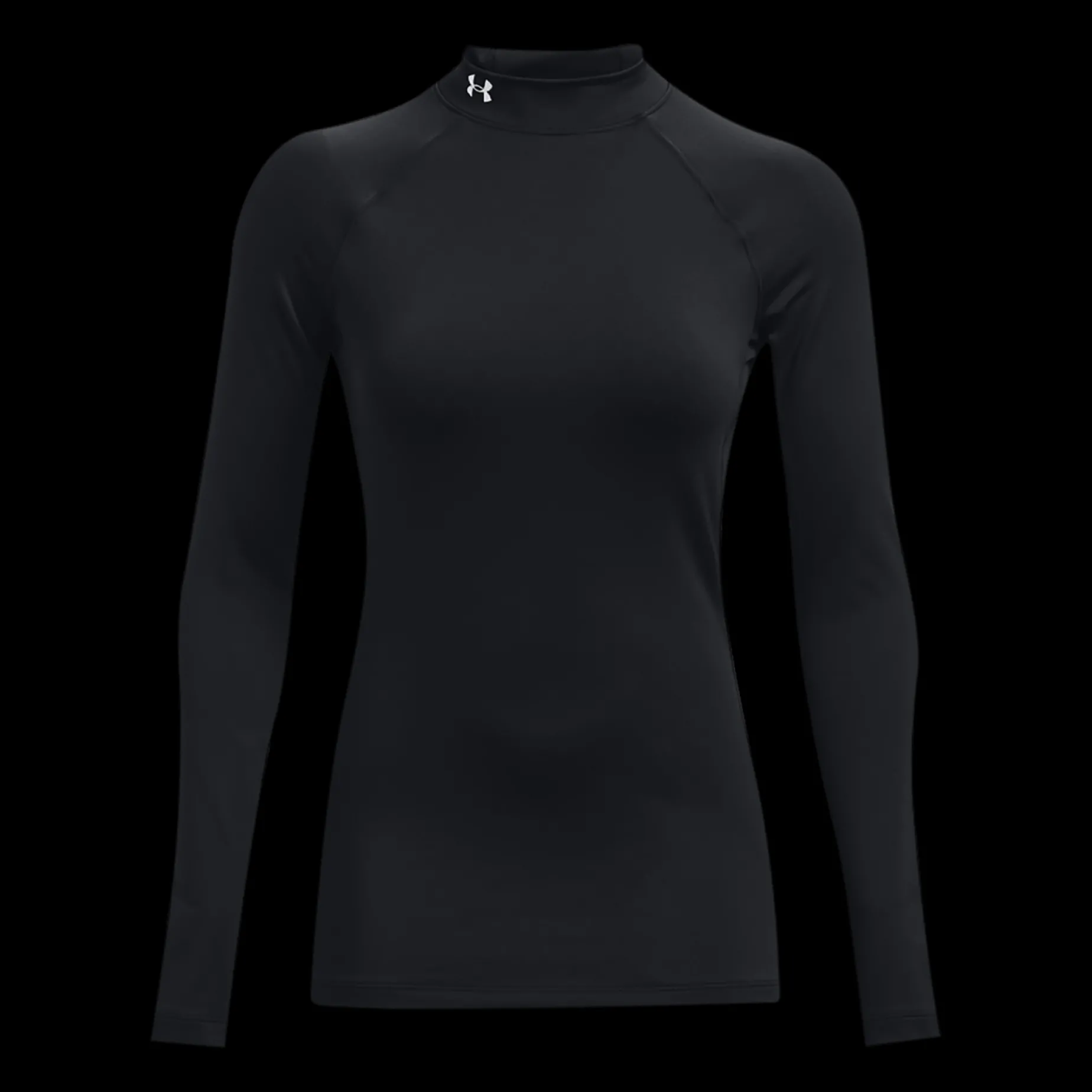 Ua Authentics Mock Neck, Kompressionstroja Dam