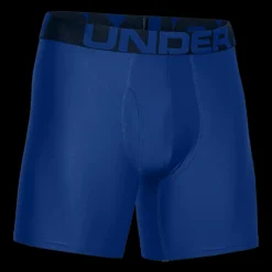 Under Armour Tech 6In 2 Pack, Boxershorts, Herr