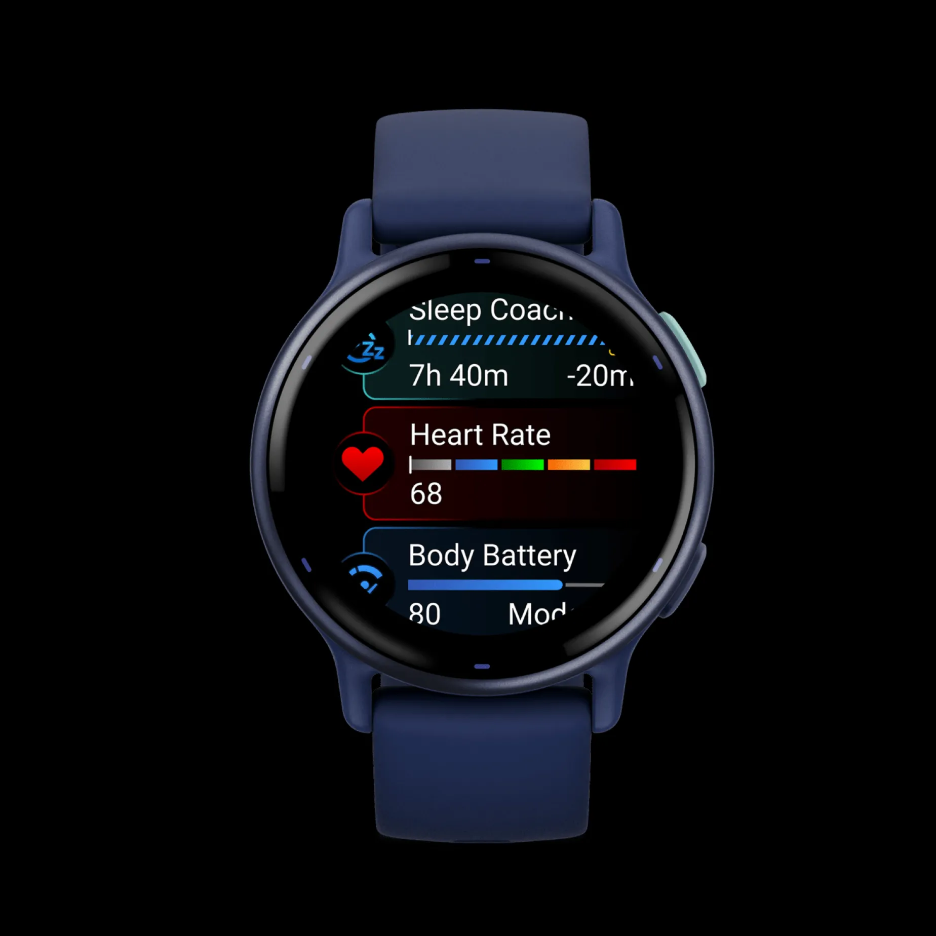 Vivoactive 5 Cpt. Blue Metallic, Smartklocka, Multisportklocka, Unisex