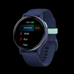 Vivoactive 5 Cpt. Blue Metallic, Smartklocka, Multisportklocka, Unisex