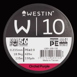 W10 13 Braid Orchid 0.235Mm 135M 18.9Kg, Fiskelina Multifilament