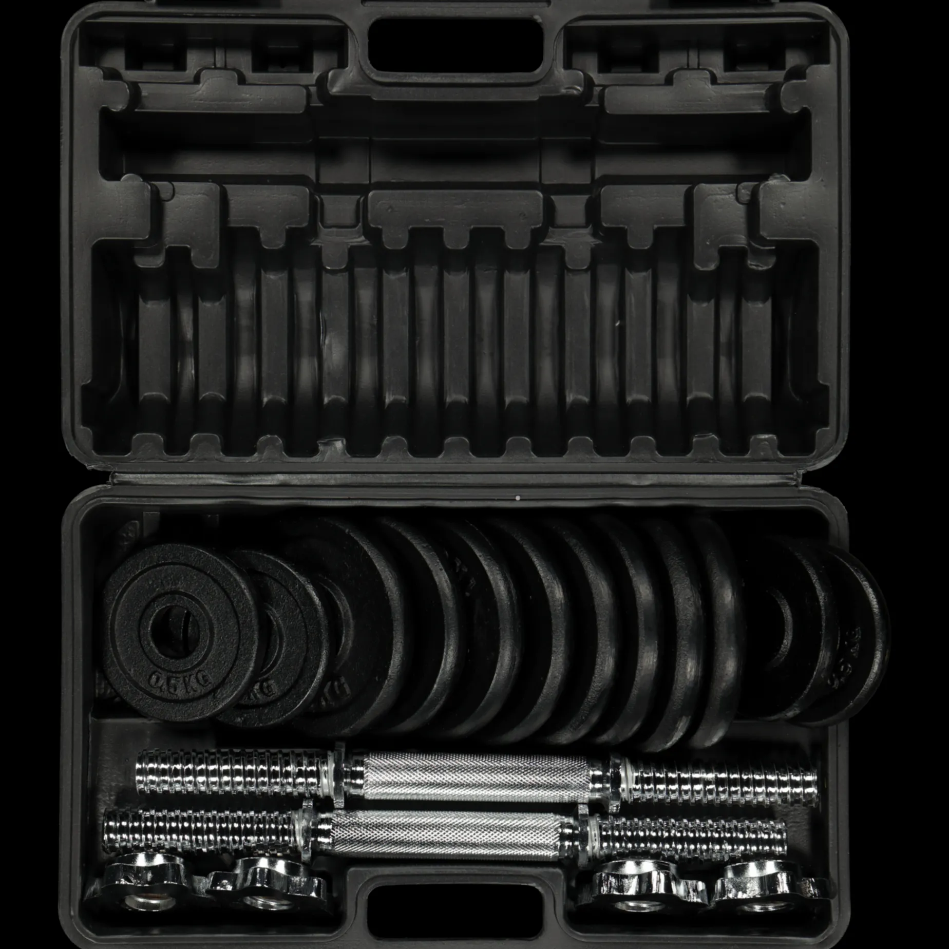 Weightcase 13.6Kg, Hantelset