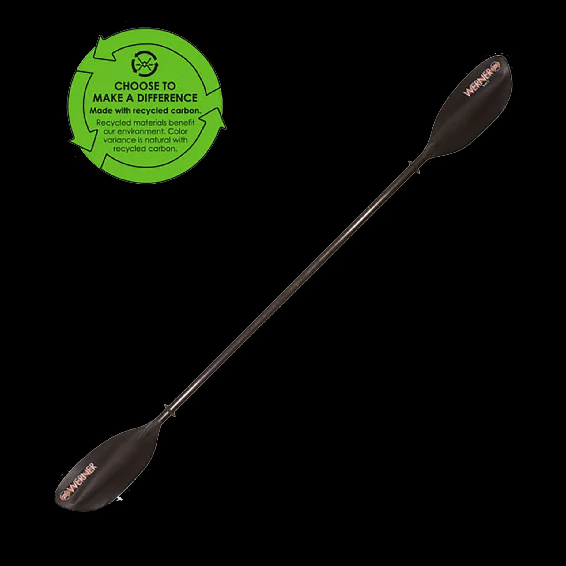 Werner Tybee Cf 2Pc Adj 210Cm, Paddel Kajak