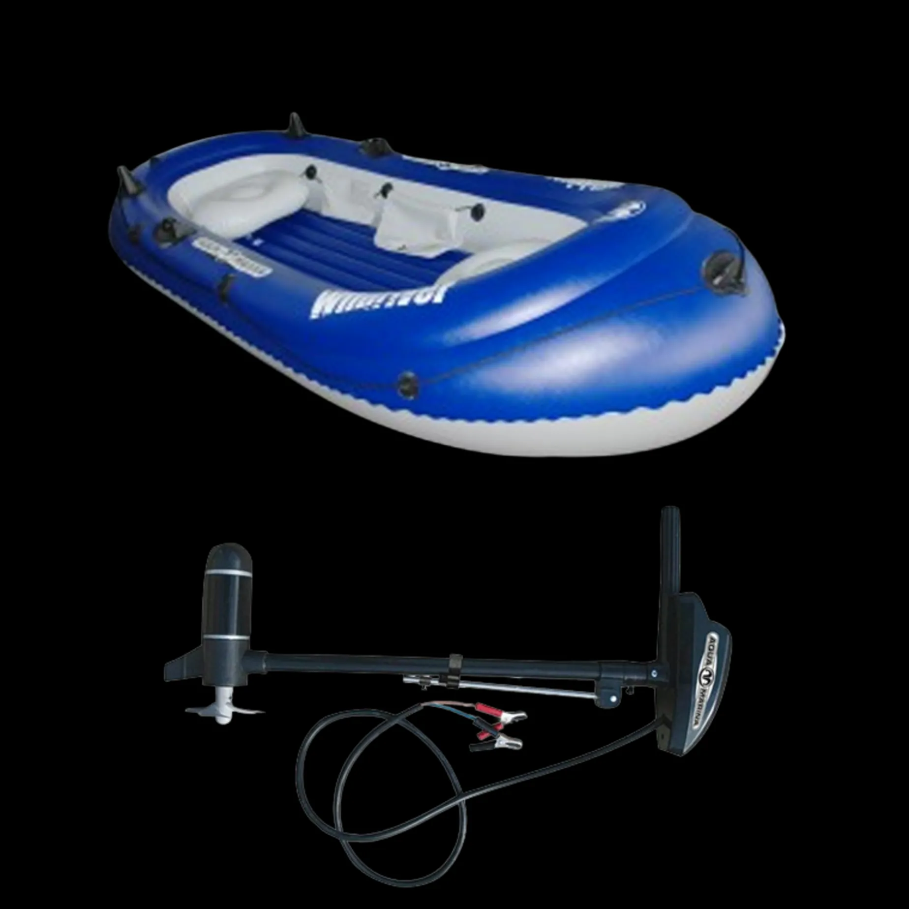 Wildriver Leisure Fishing Boat With Electrical Motor T-18, Gummibat Med Motor