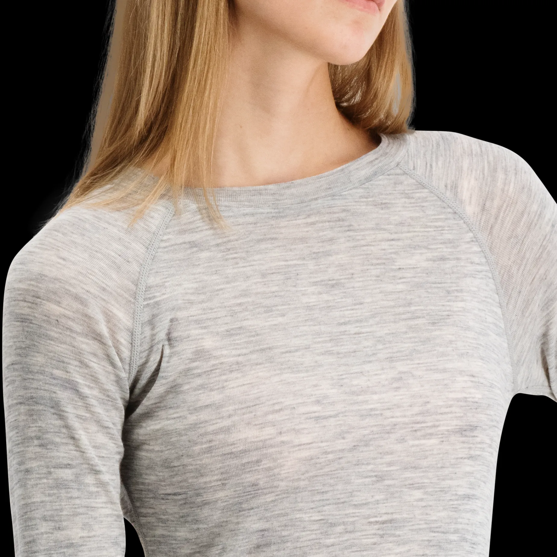 Wool Long Sleeve, Ulltroja, Dam