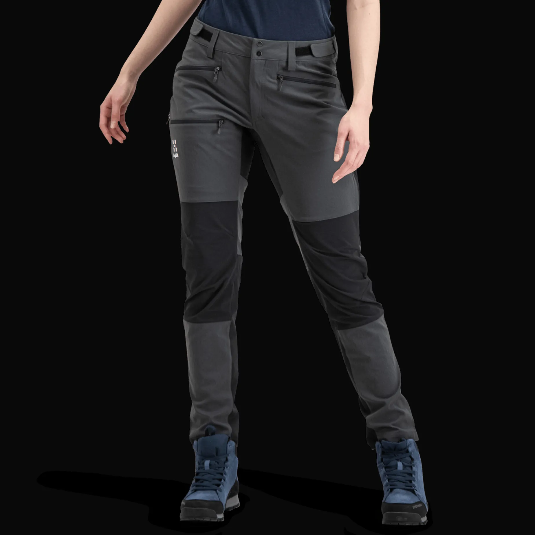 Zircon Slim Pant, Softshellbyxor, Vandringsbyxor, Dam