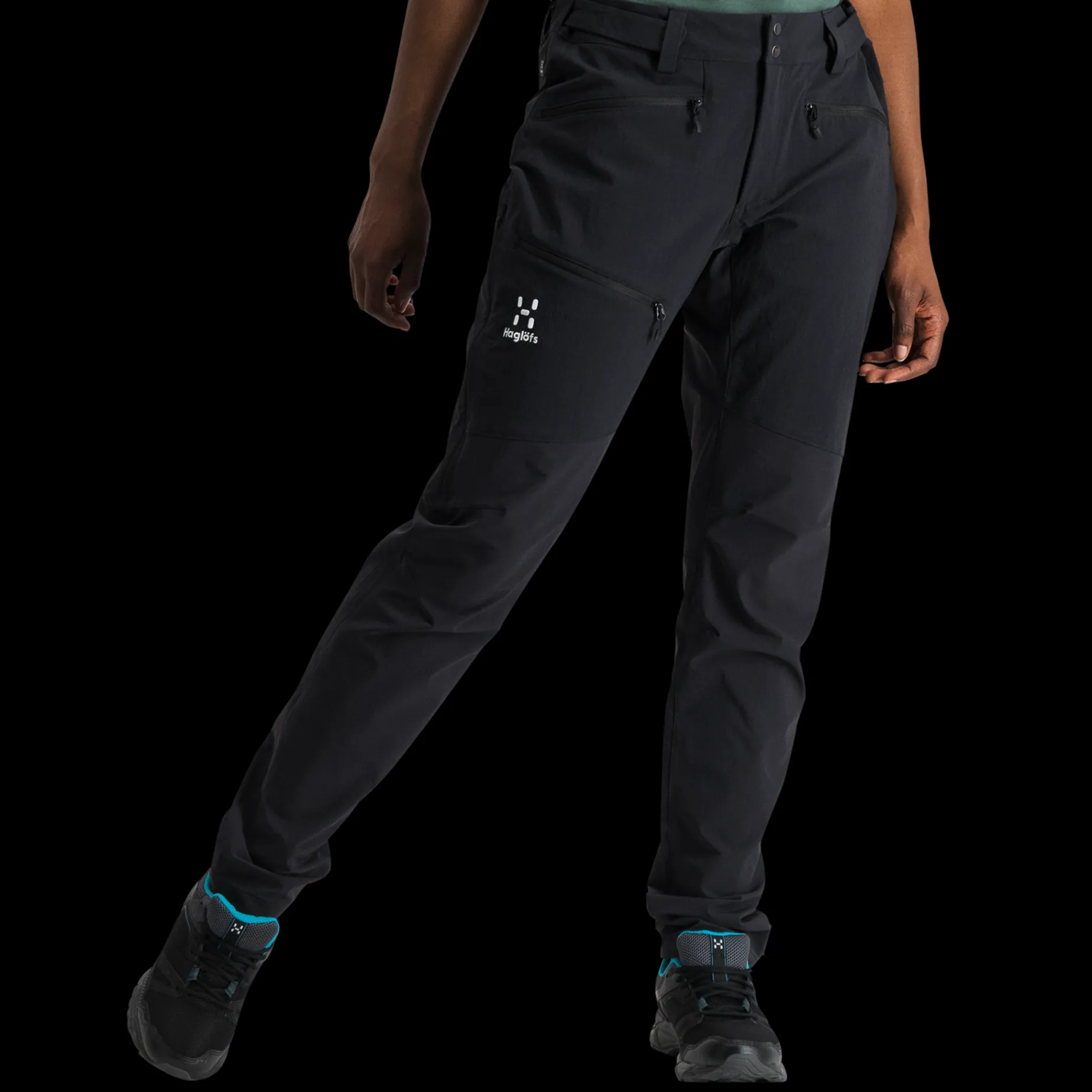 Zircon Slim Pant, Vandringsbyxor Dam