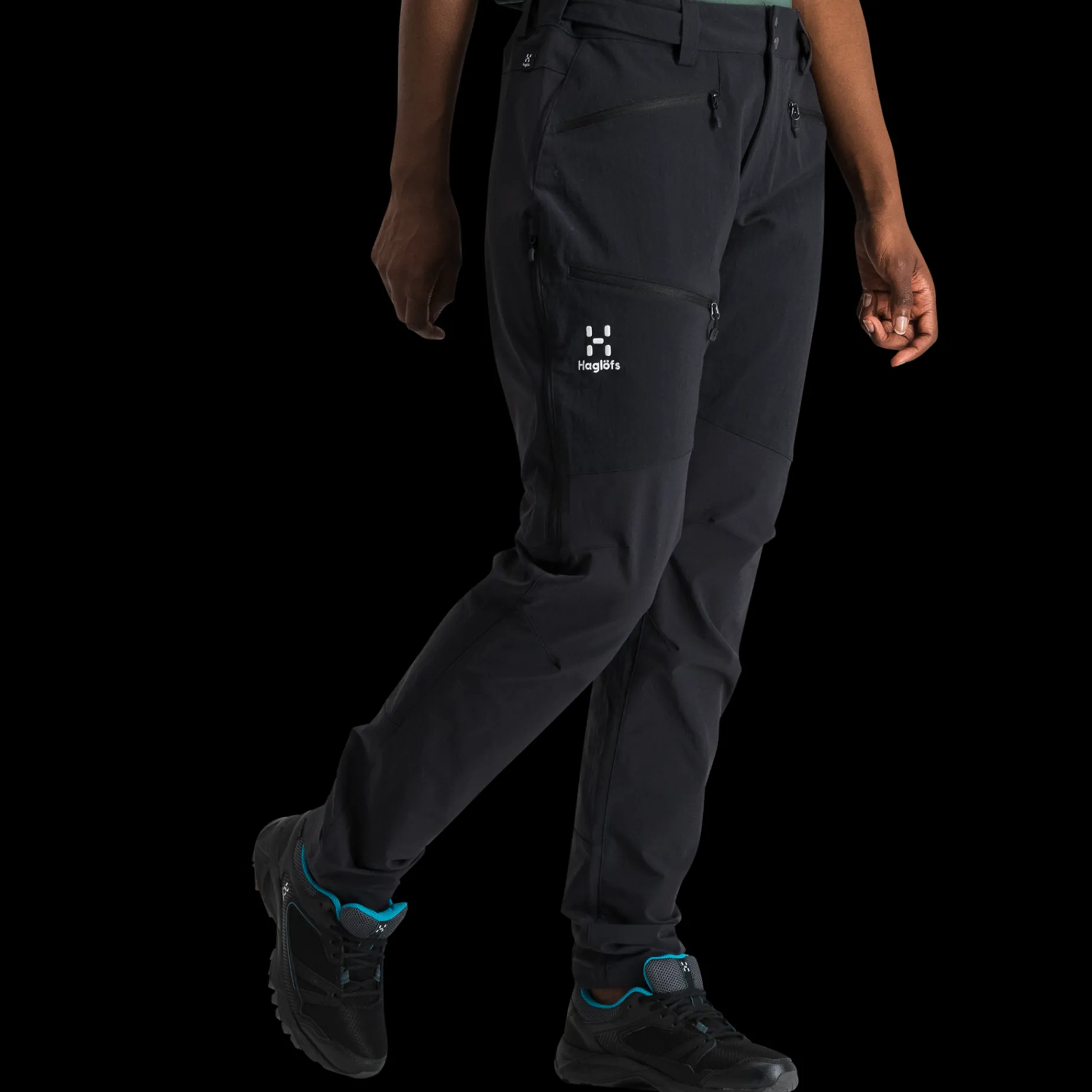 Zircon Slim Pant, Vandringsbyxor Dam