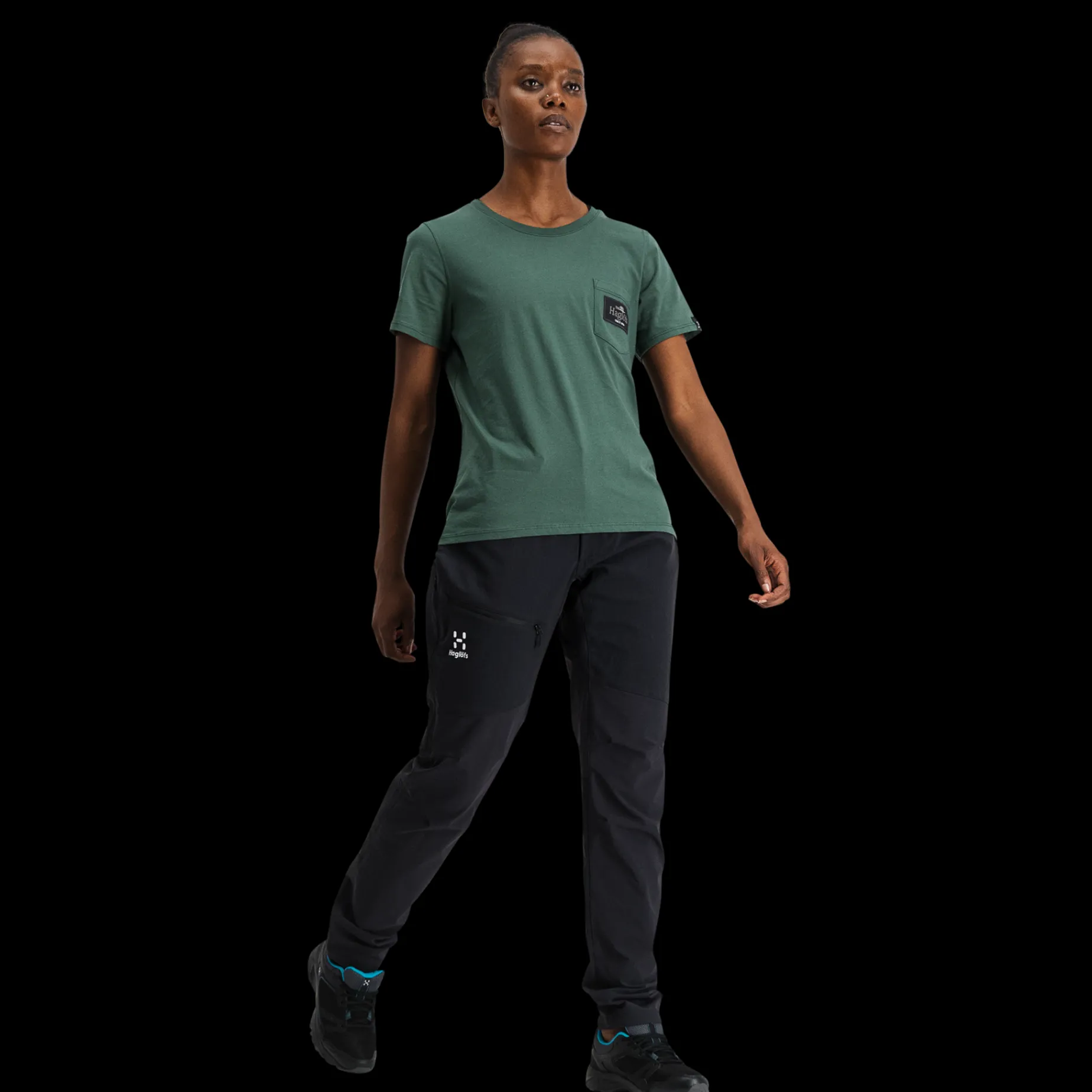 Zircon Slim Pant, Vandringsbyxor Dam